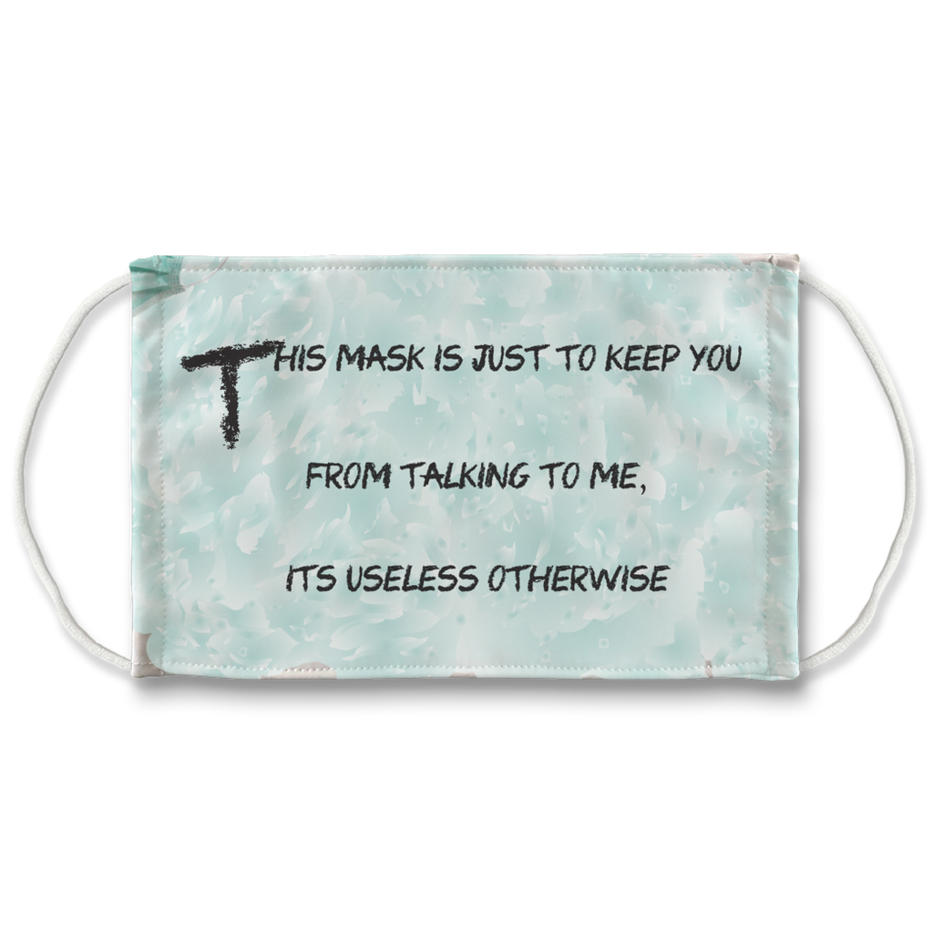 appease the masses Sublimation Face Mask