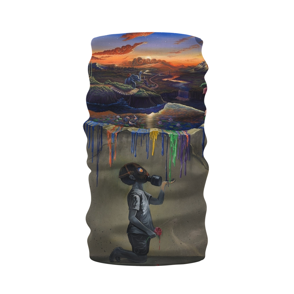 dark side of reality Sublimation Neck Warmer Morf Scarf