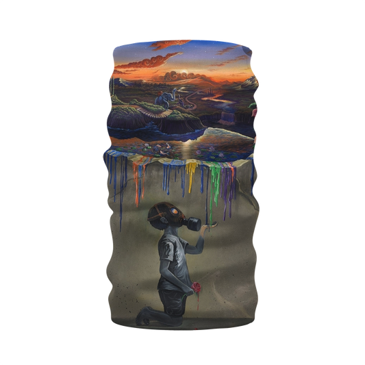 dark side of reality Sublimation Neck Warmer Morf Scarf