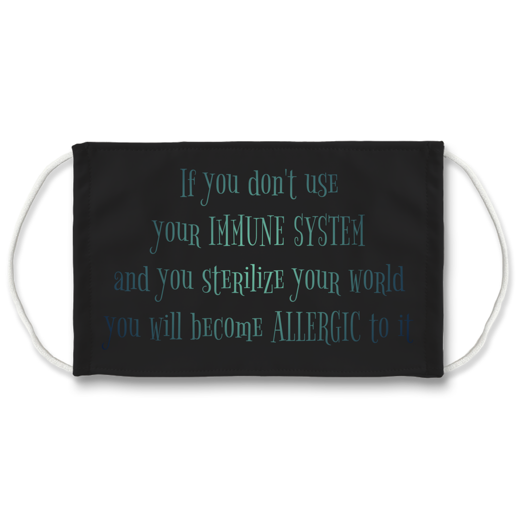 immune system bandage Sublimation Face Mask