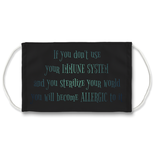 immune system bandage Sublimation Face Mask