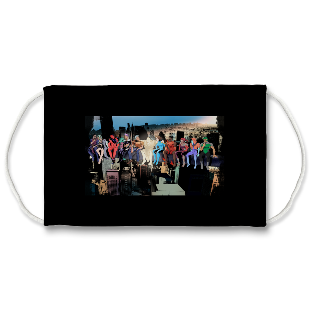 gods and heroes Sublimation Face Mask